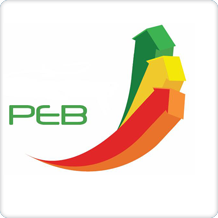Le logo officiel du PEB